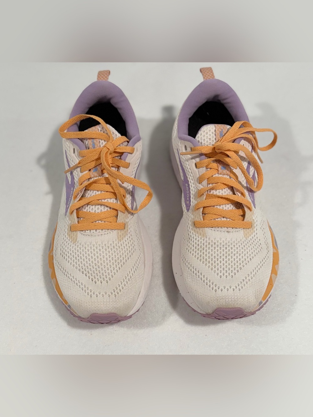 Brooks Women’s Running Shoes in Cream & Lavender
